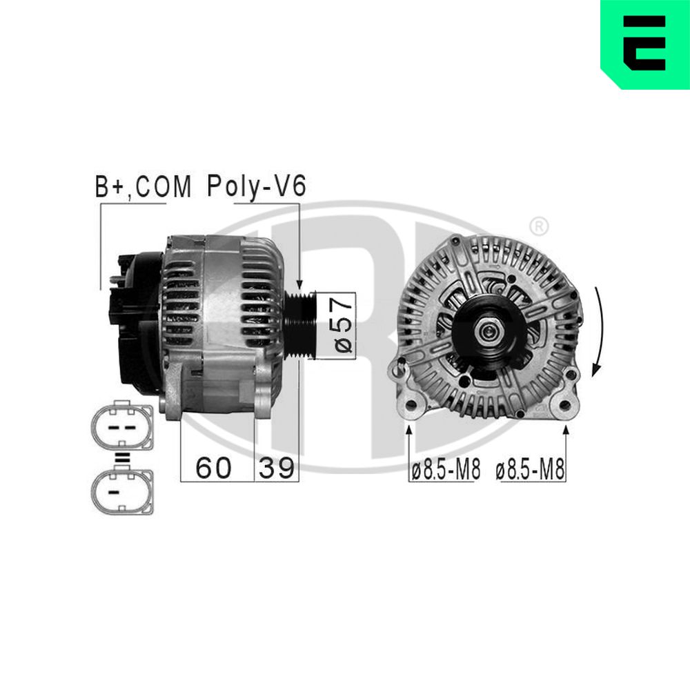 Alternator - 210831A ERA