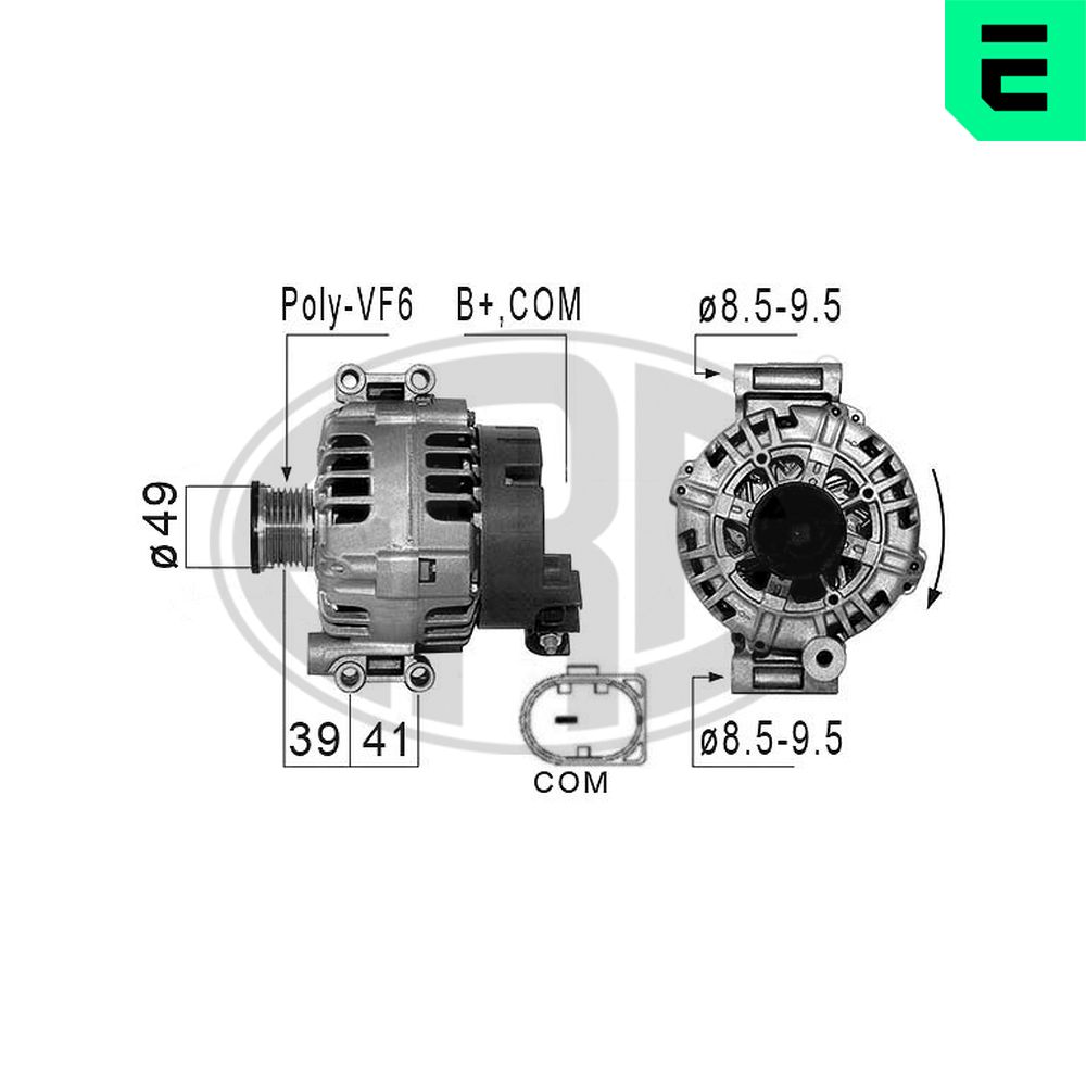 Alternatore - 210855A ERA