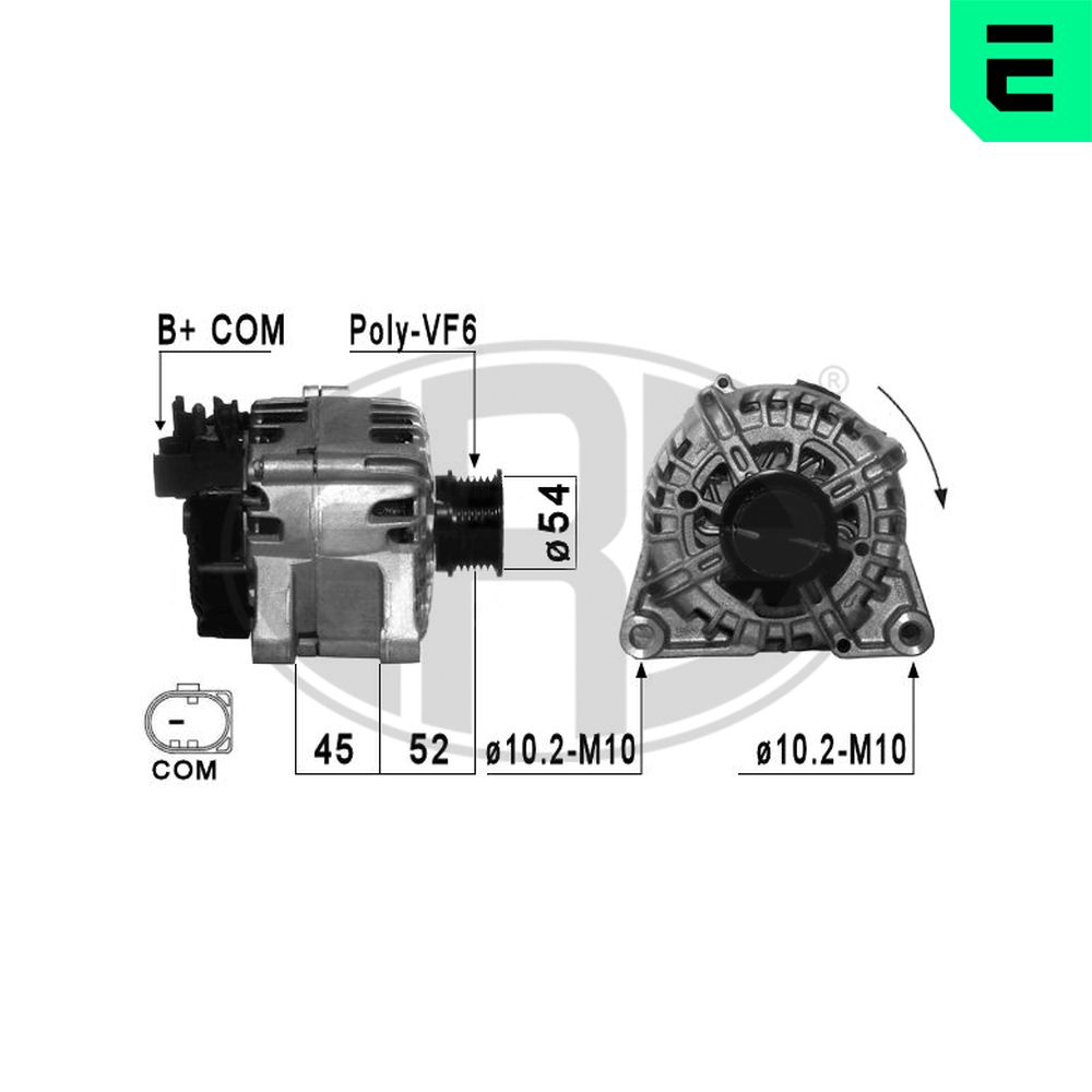 Alternator - 210860 ERA