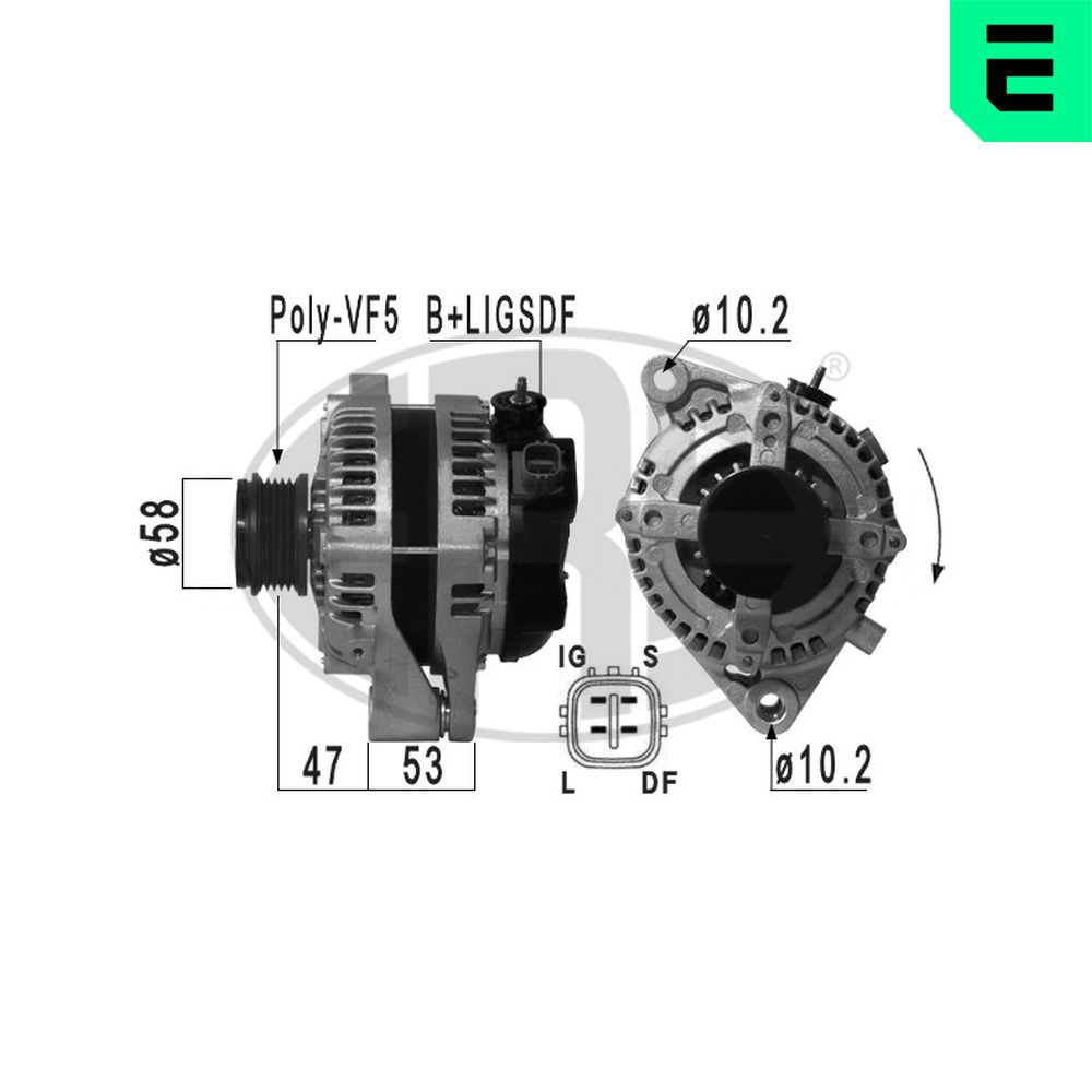 Alternator - 210930A ERA
