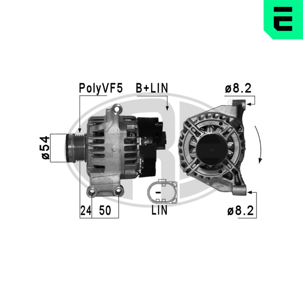 Alternator - 210948 ERA