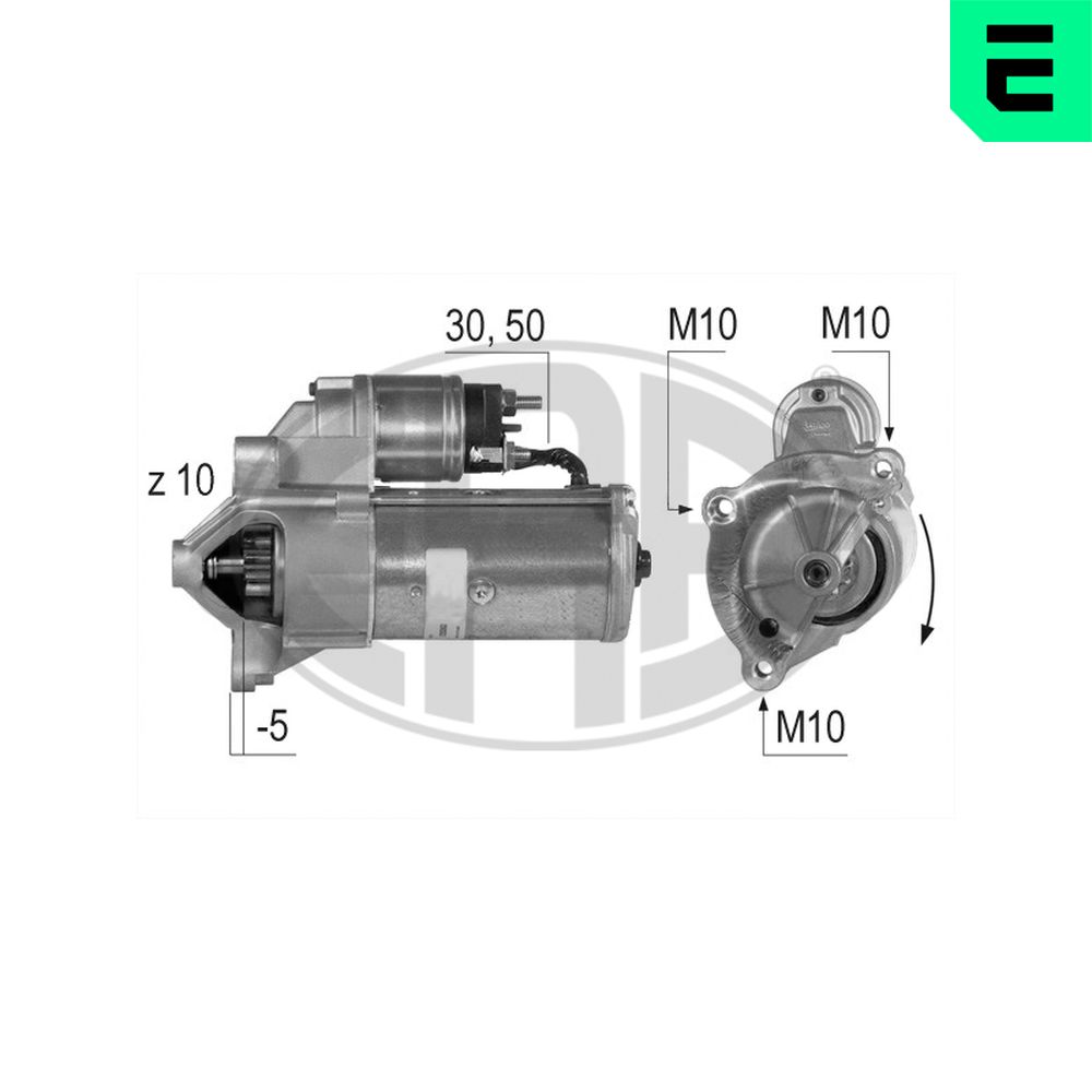 Motorino d'avviamento - 220363 ERA