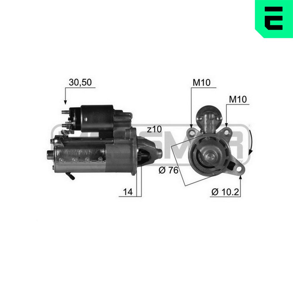 Motorino d'avviamento - 220414 ERA