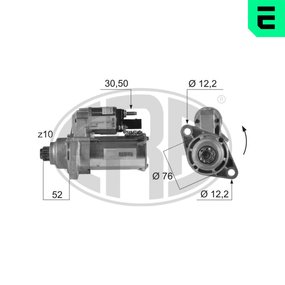Starter - 220447 ERA