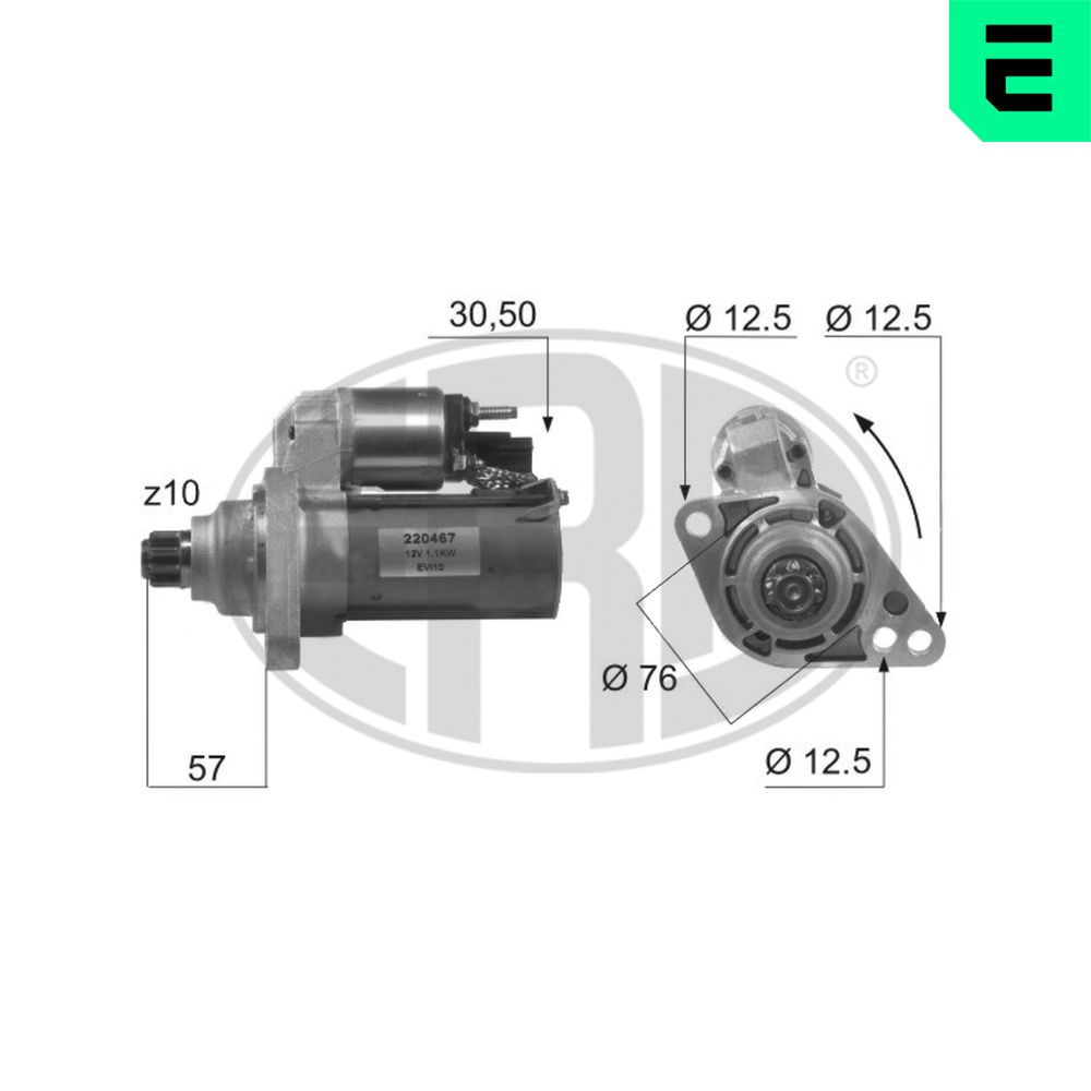 Starter - 220467 ERA
