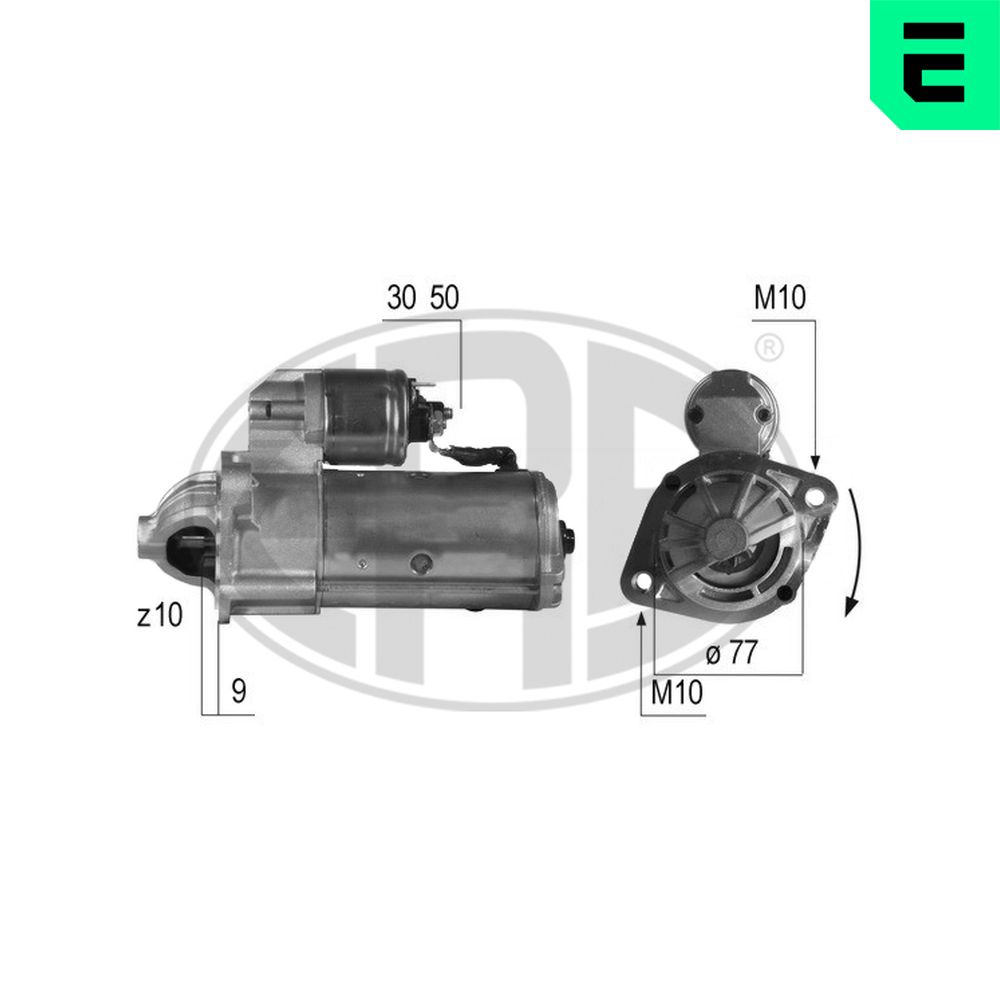 Motorino d'avviamento - 220498 ERA