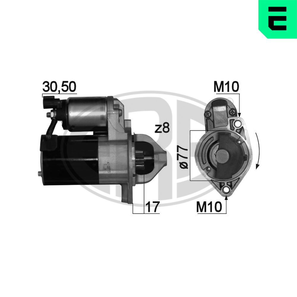 Motorino d'avviamento - 220746 ERA