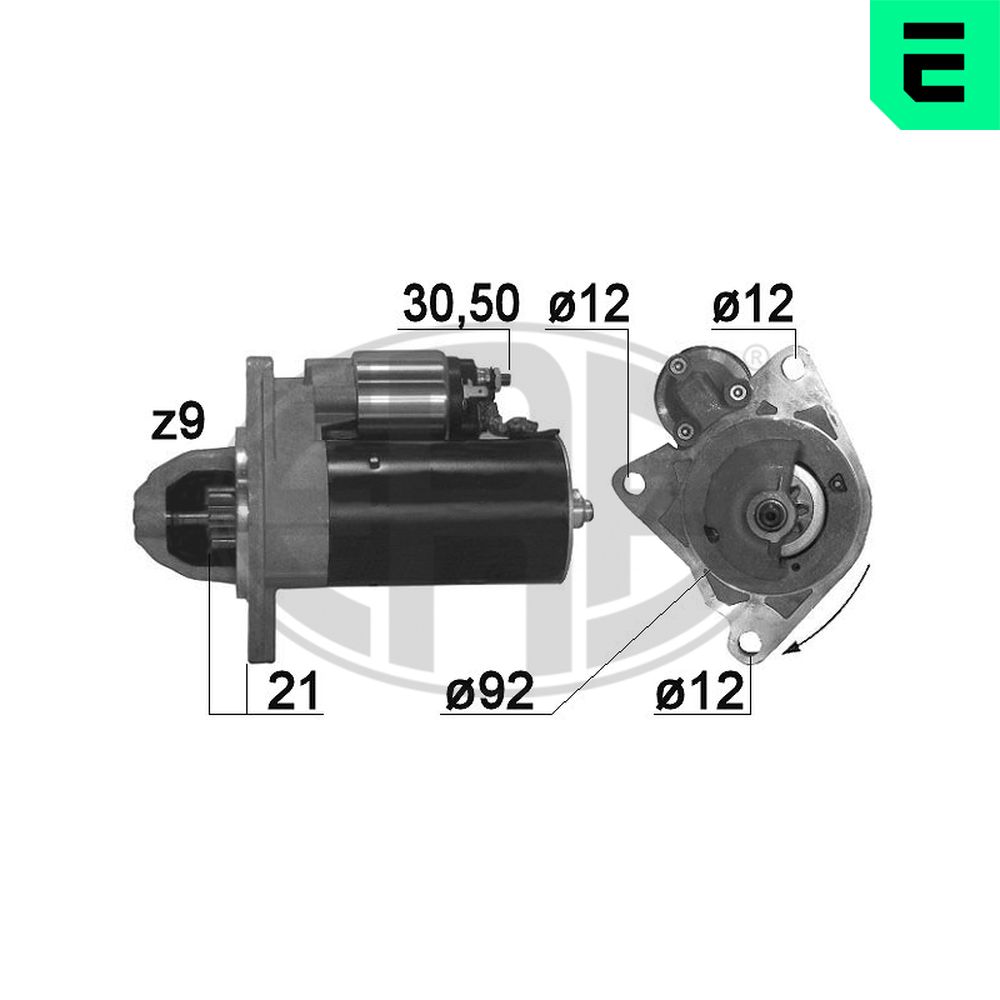 Motorino d'avviamento - 220883A ERA