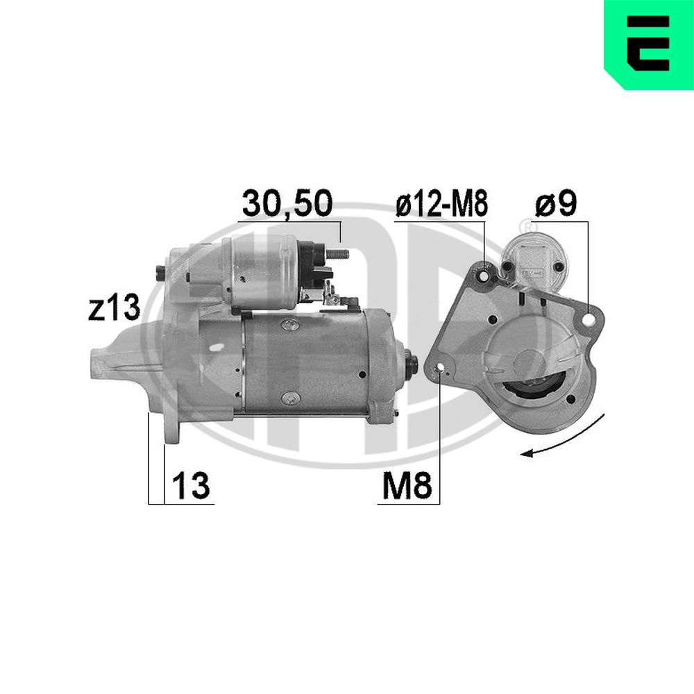 Motorino d'avviamento - 221033 ERA