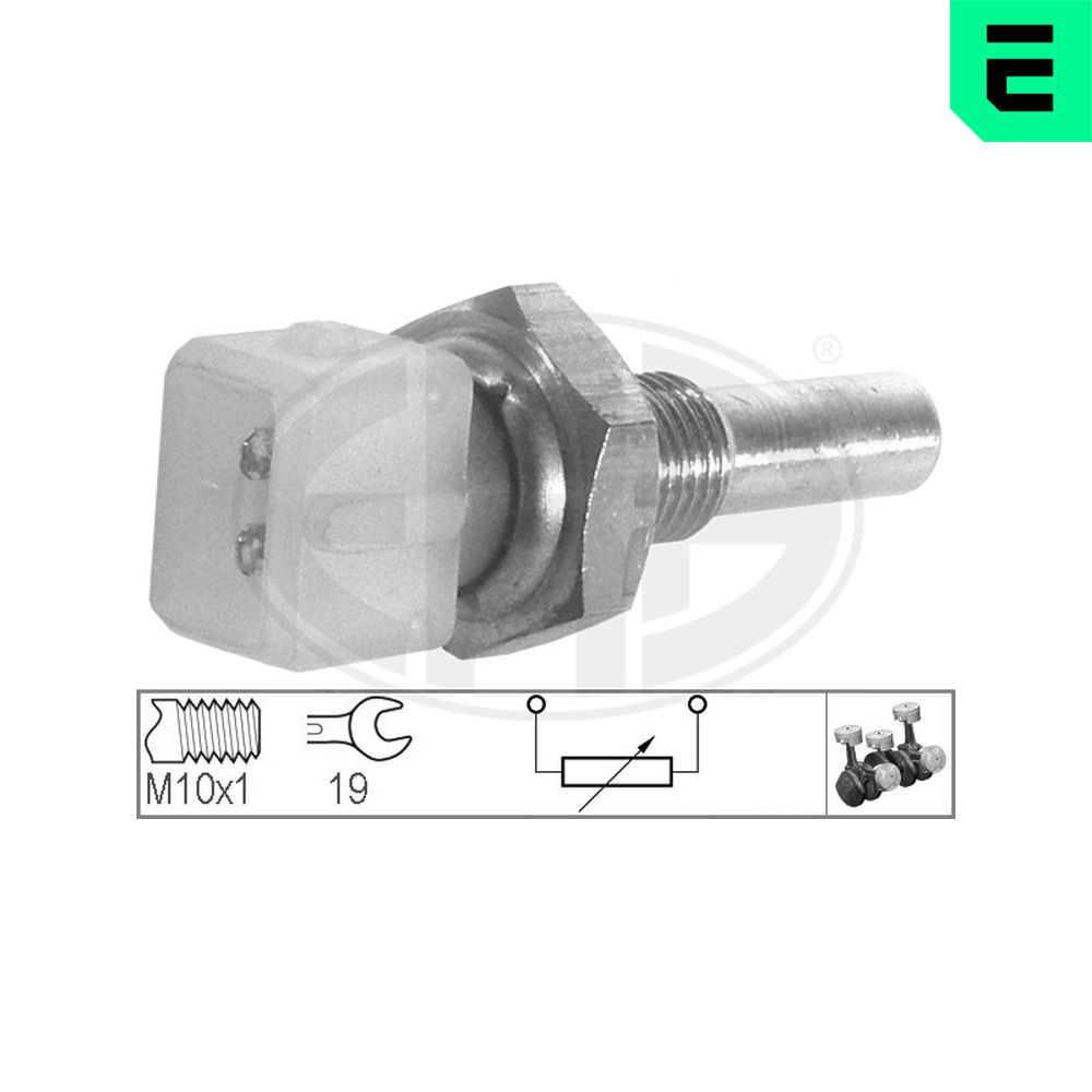 Sensore, Temperatura refrigerante - 330127 ERA