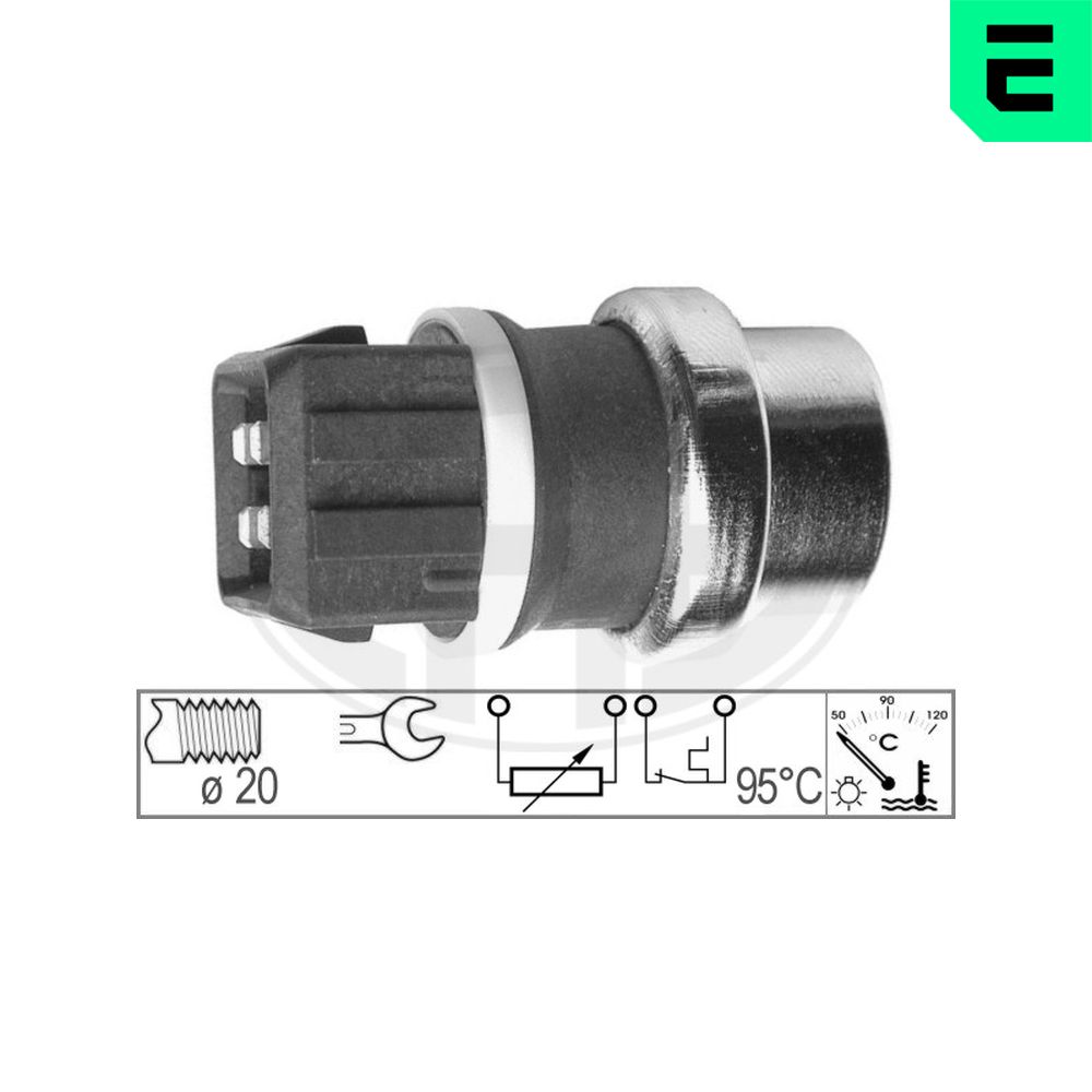 Sensore, Temperatura refrigerante - 330151 ERA