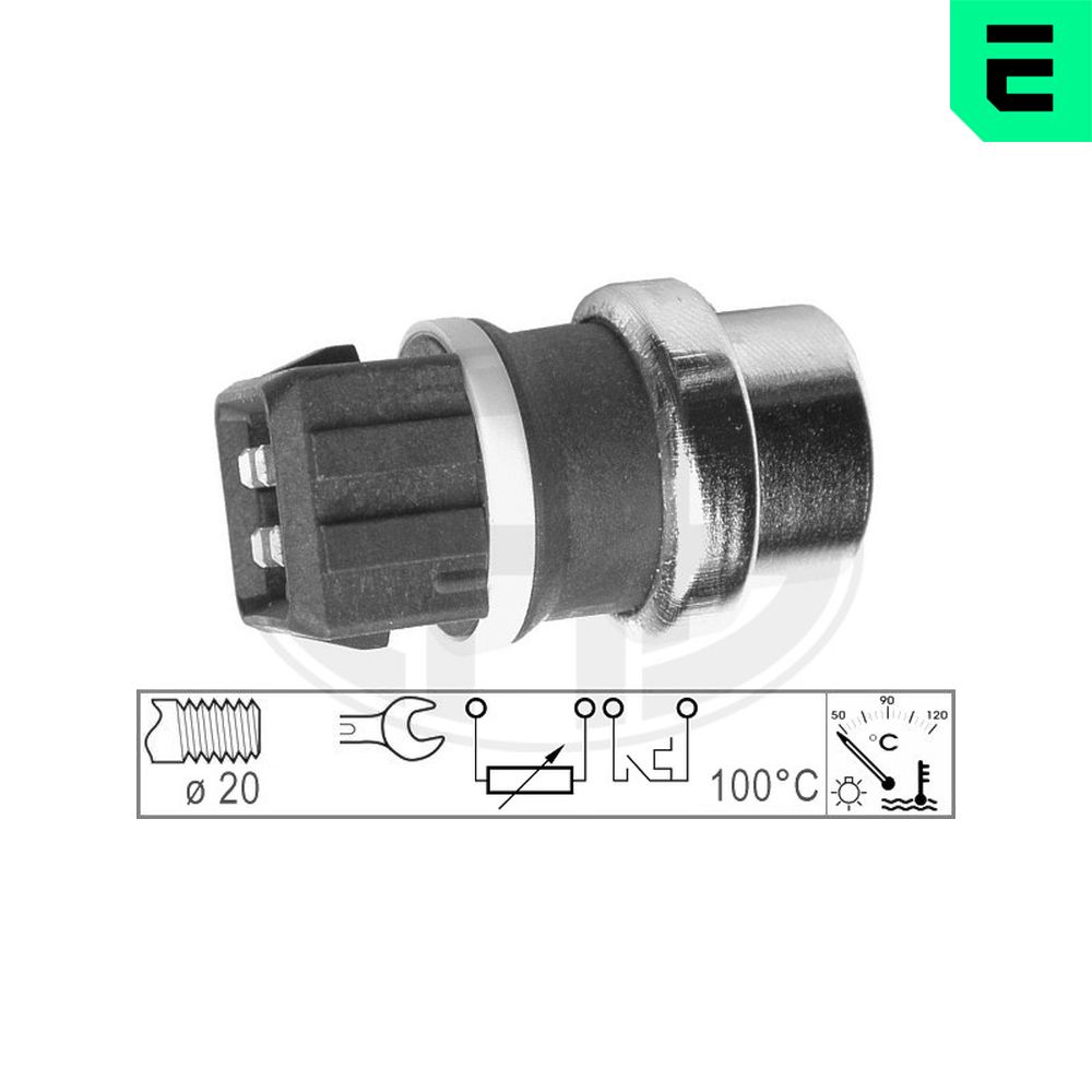 Sensore, Temperatura refrigerante - 330152 ERA