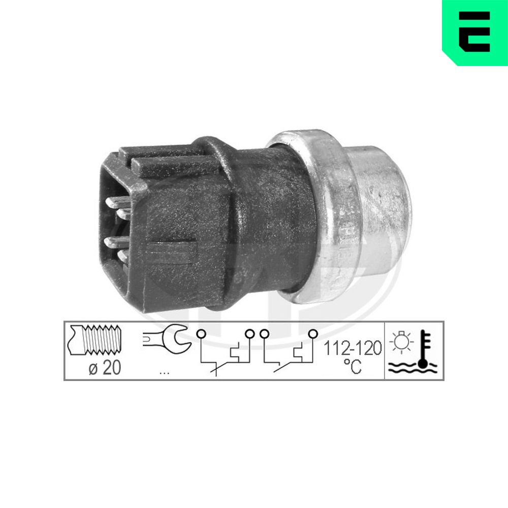 Termocontatto, Ventola radiatore - 330164 ERA