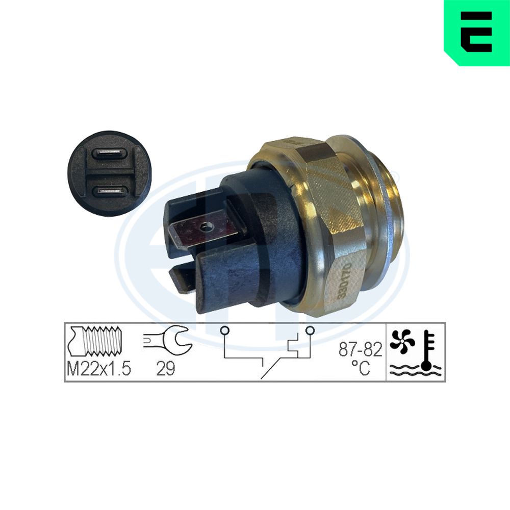 Temperature Switch, radiator fan - 330170 ERA