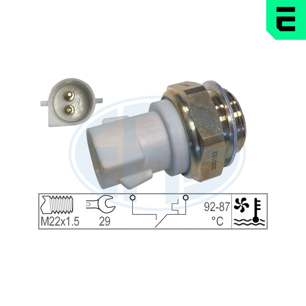 Termocontatto, Ventola radiatore - 330182 ERA