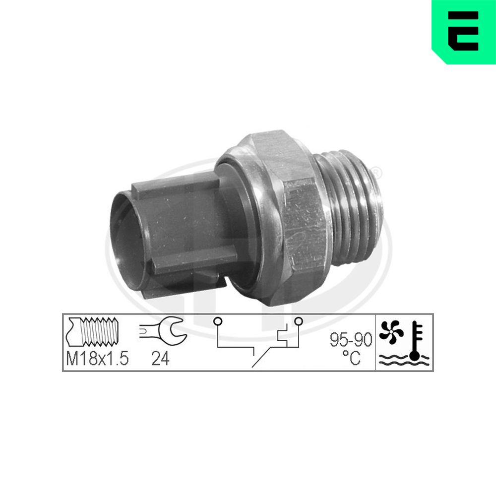 Temperature Switch, radiator fan - 330193 ERA
