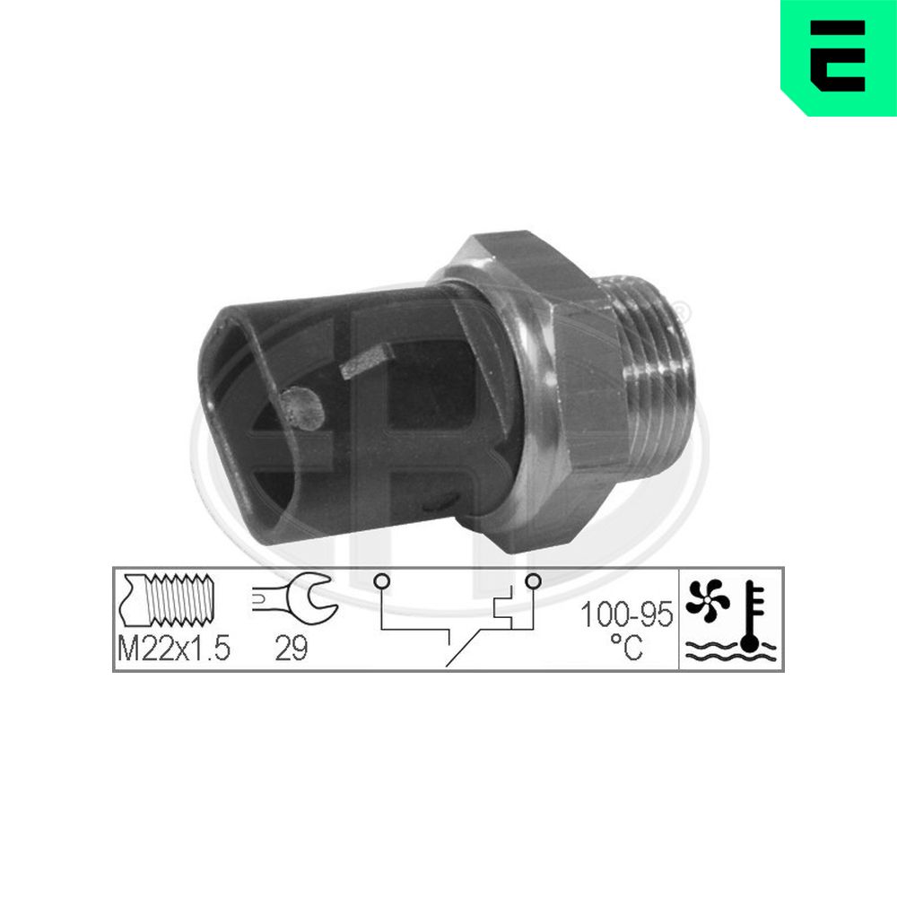 Temperature Switch, radiator fan - 330277 ERA