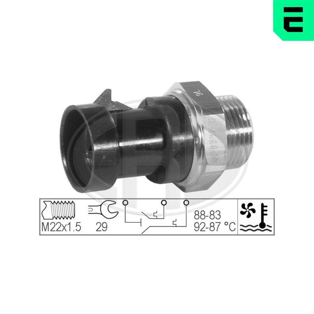 Termocontatto, Ventola radiatore - 330279 ERA
