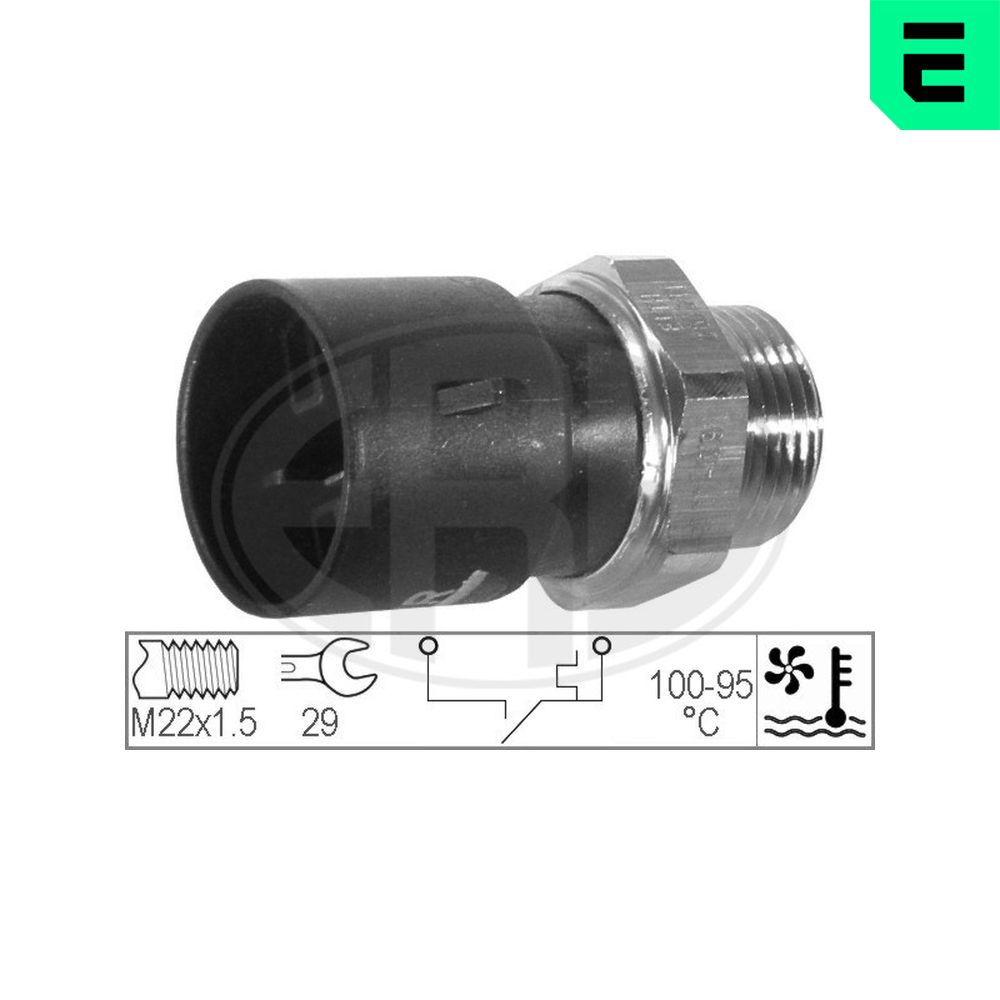 Temperature Switch, radiator fan - 330298 ERA