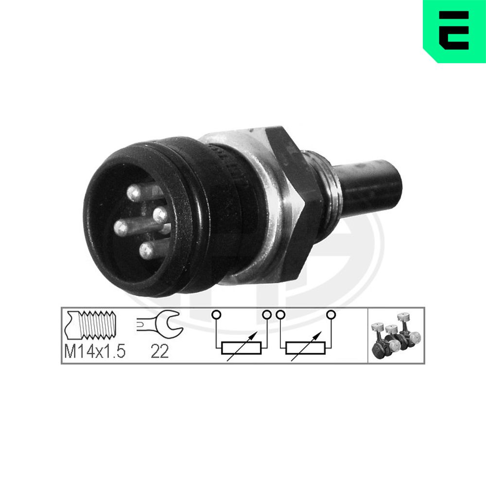 Sensor, coolant temperature - 330334 ERA