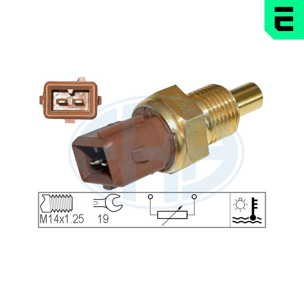 Sensore, Temperatura refrigerante - 330588 ERA