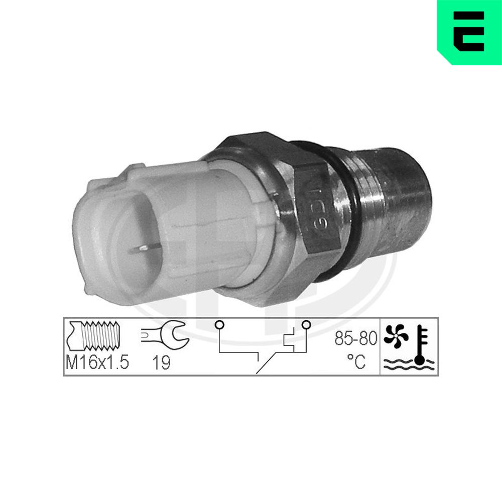 Temperature Switch, radiator fan - 330633 ERA