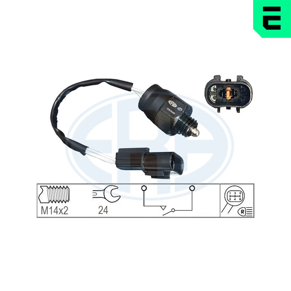 Switch, reverse light - 330889 ERA