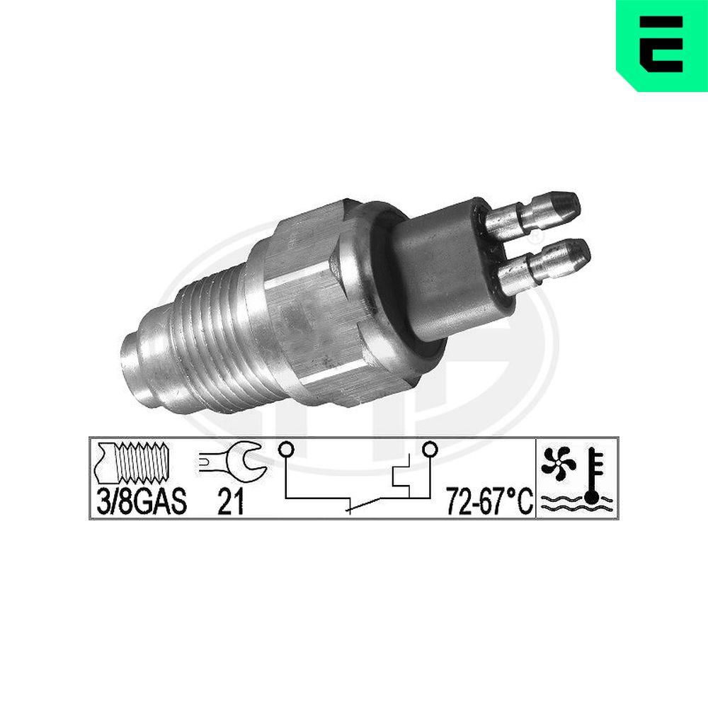 Temperature Switch, radiator fan - 331041 ERA