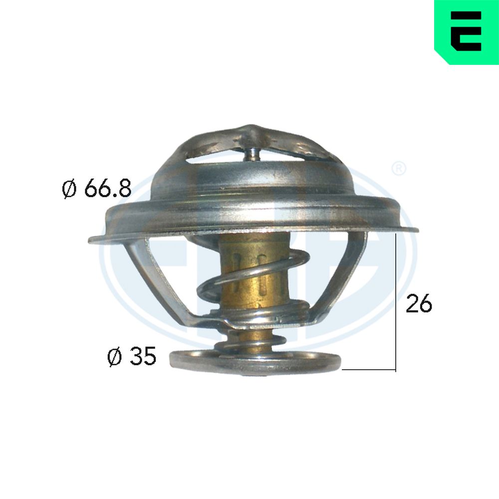 Thermostat, coolant - 350333 ERA
