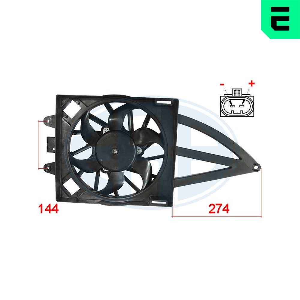 Fan, radiator - 352003 ERA