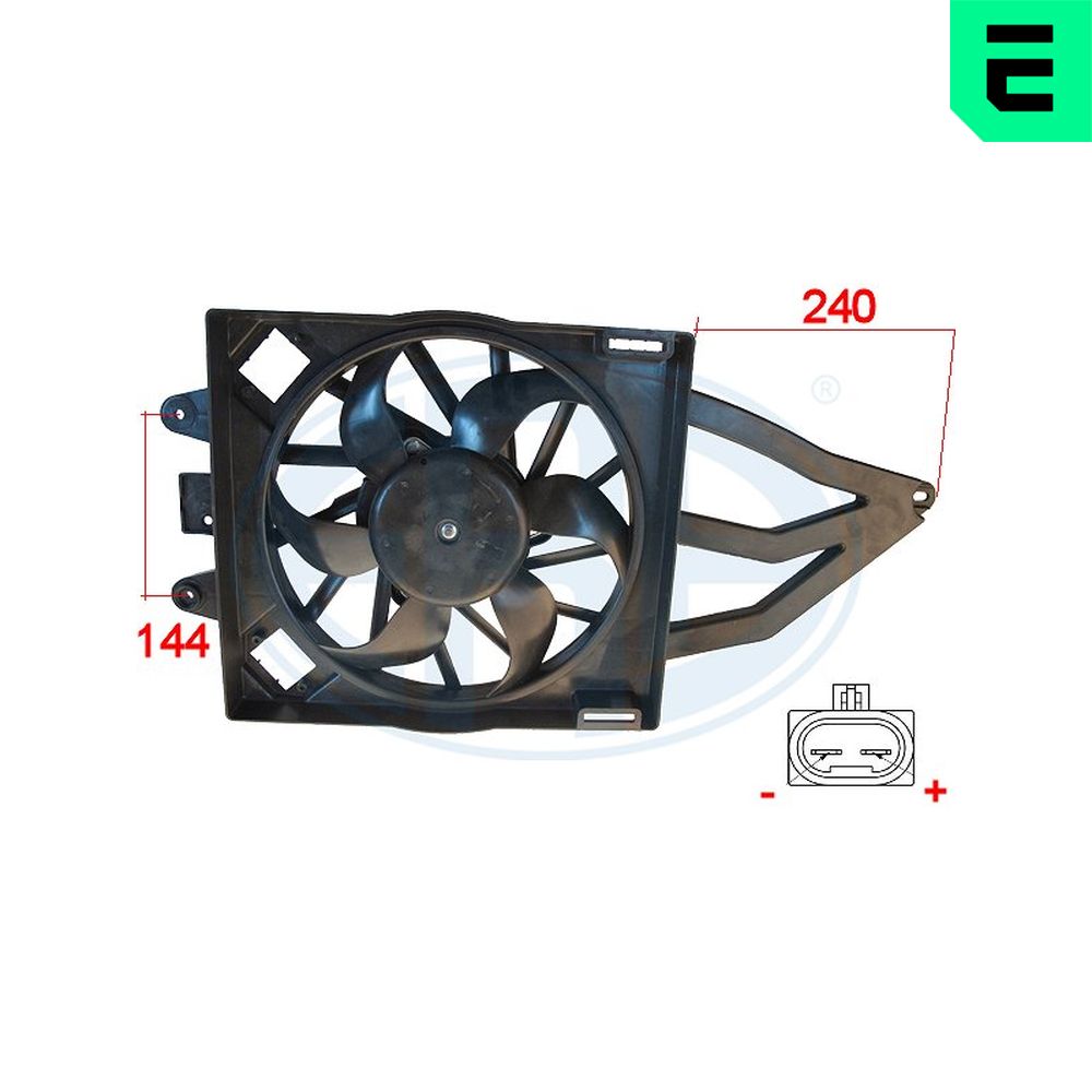 Fan, radiator - 352007 ERA