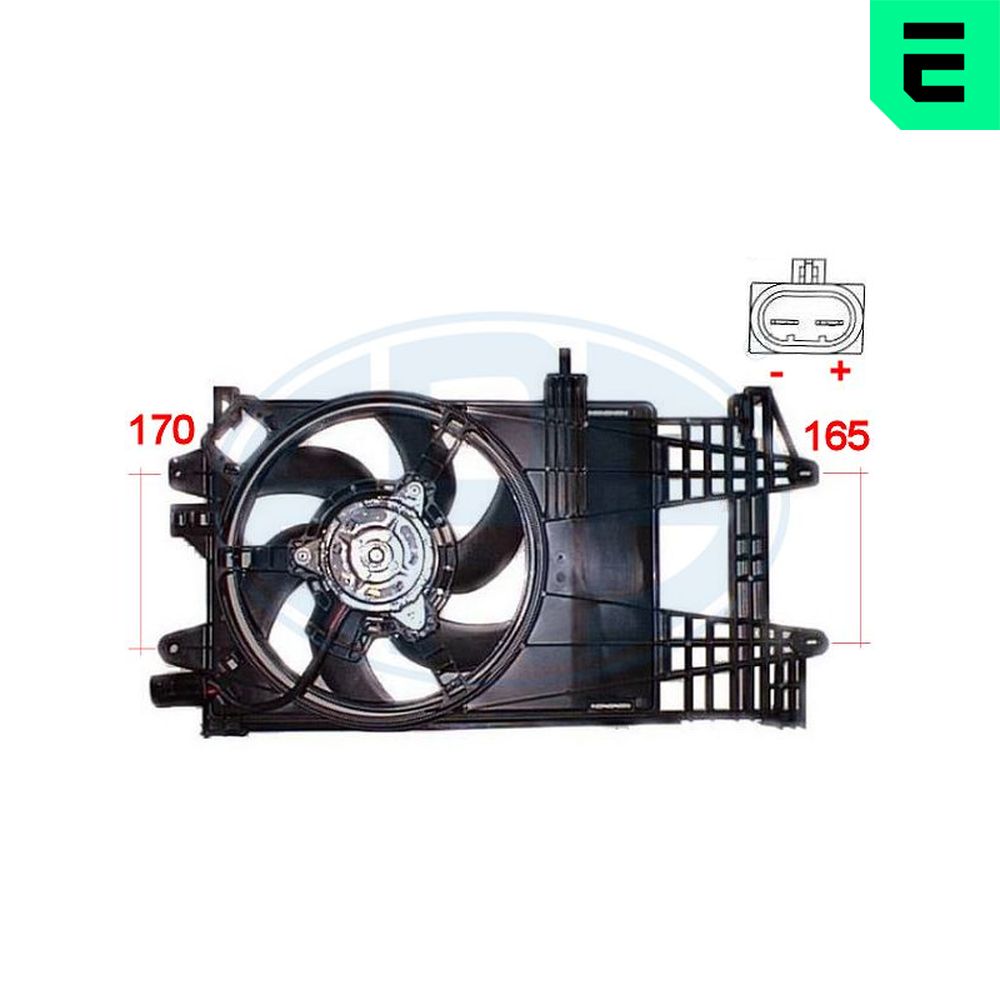Fan, radiator - 352014 ERA