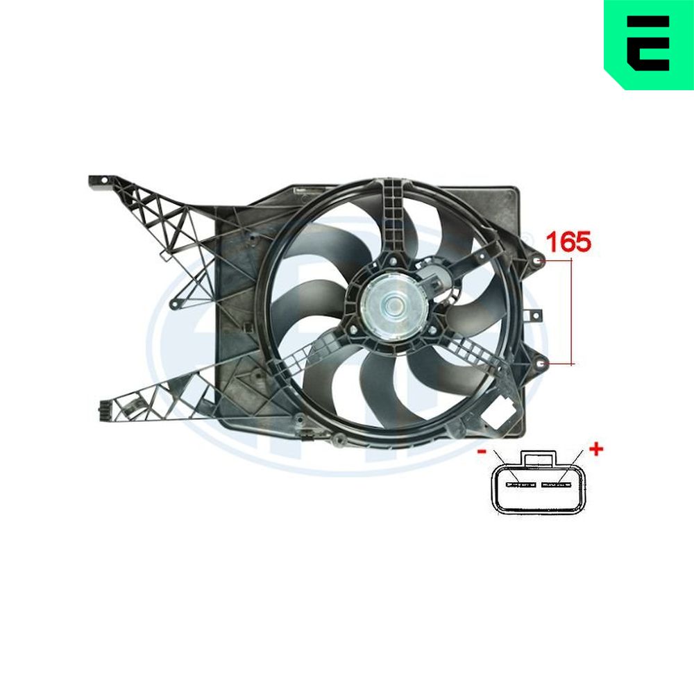 Ventola, Raffreddamento motore - 352059 ERA