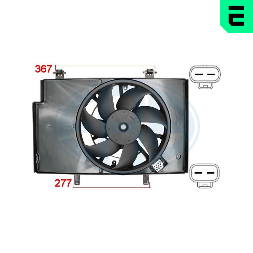 Ventola, Raffreddamento motore - 352069 ERA