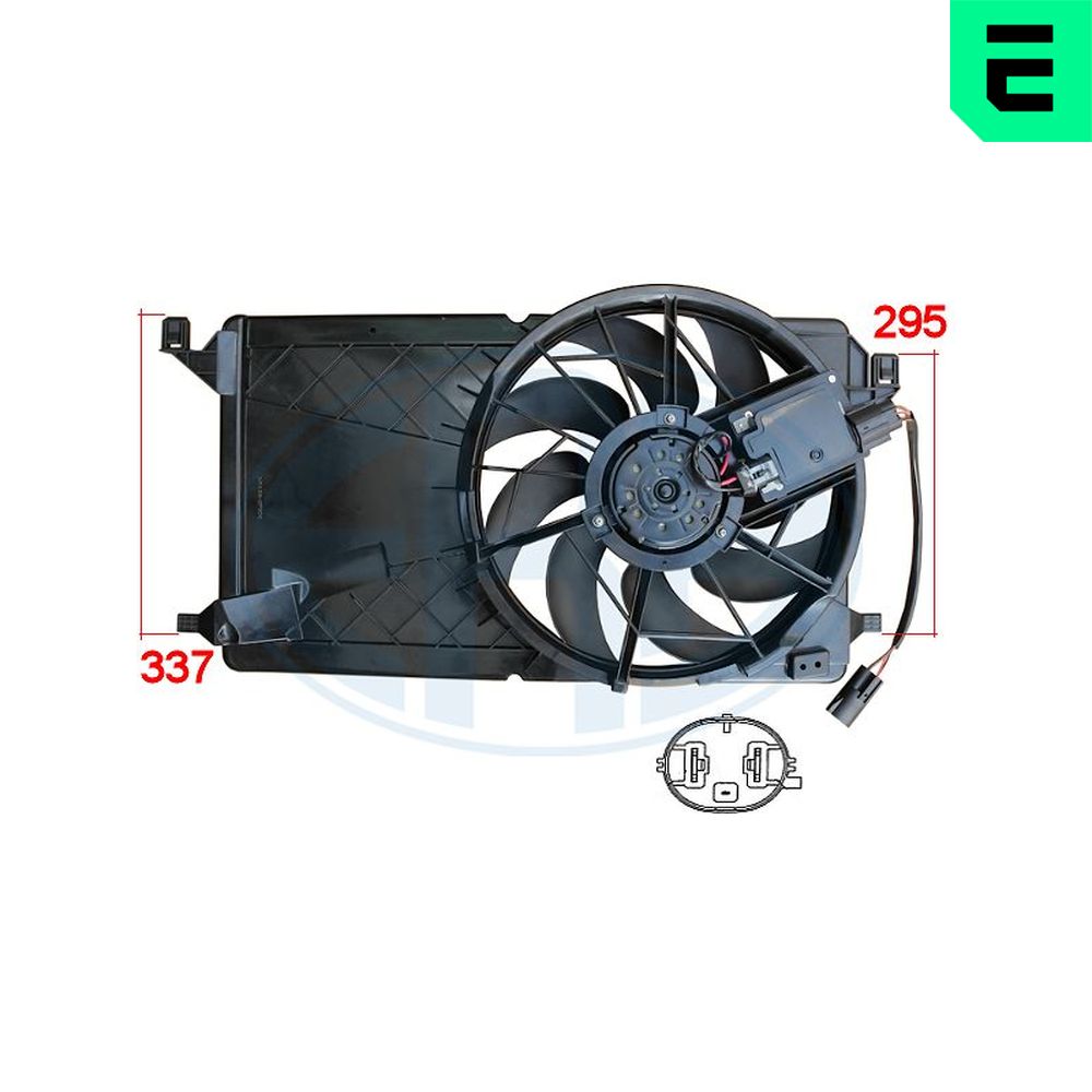 Fan, radiator - 352072 ERA