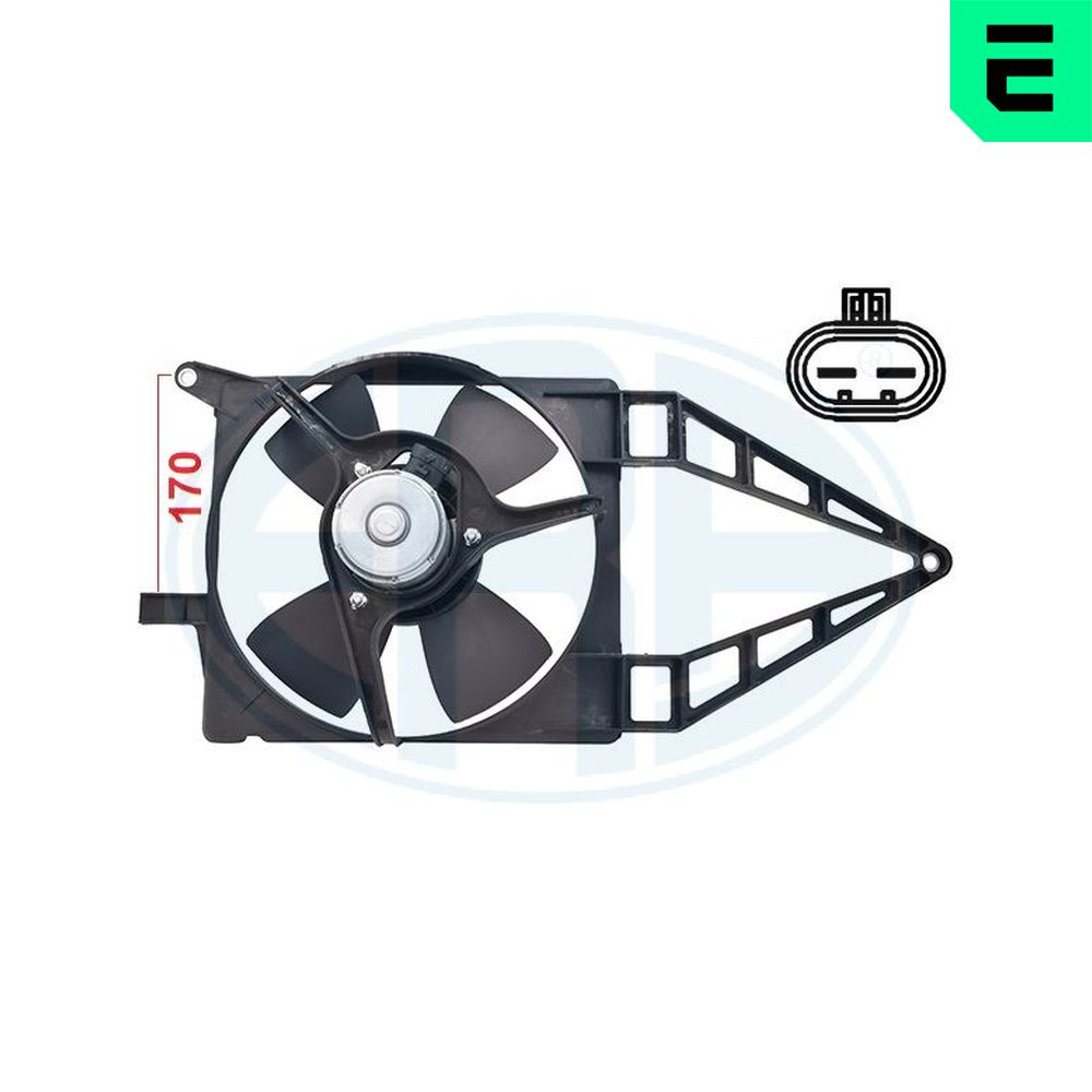 Fan, radiator - 352080 ERA