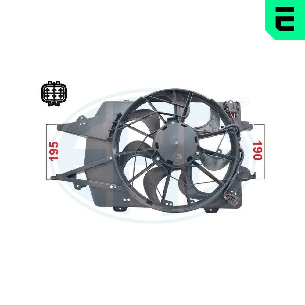 Ventola, Raffreddamento motore - 352082 ERA