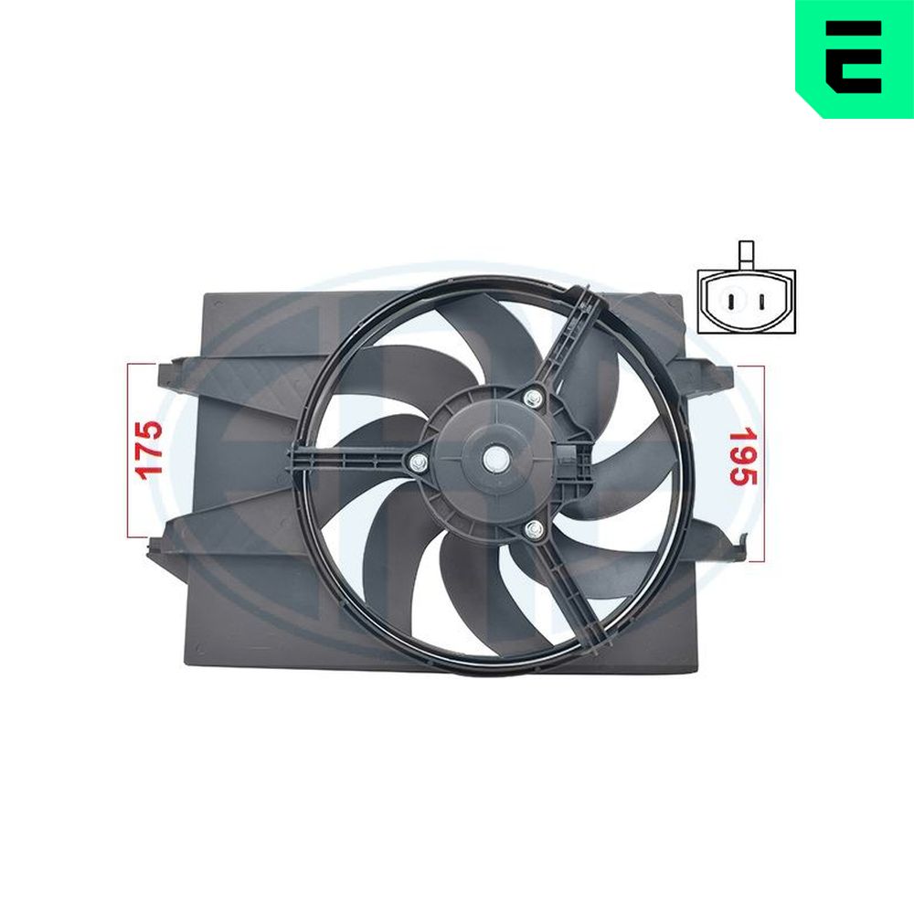 Ventola, Raffreddamento motore - 352085 ERA