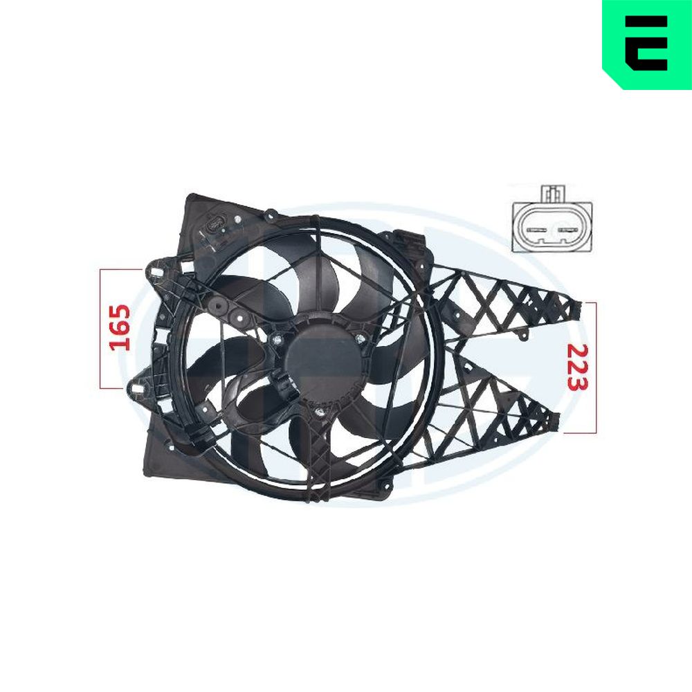 Fan, radiator - 352093 ERA