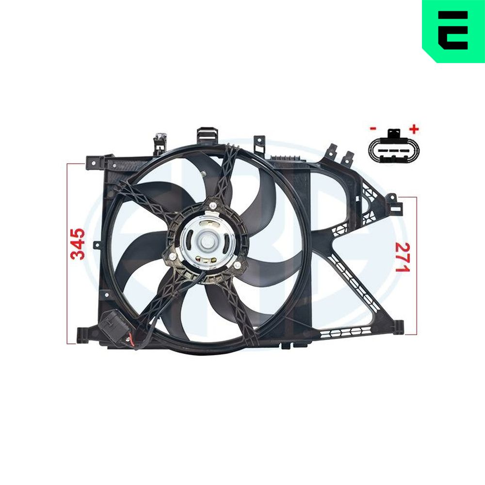 Fan, radiator - 352127 ERA