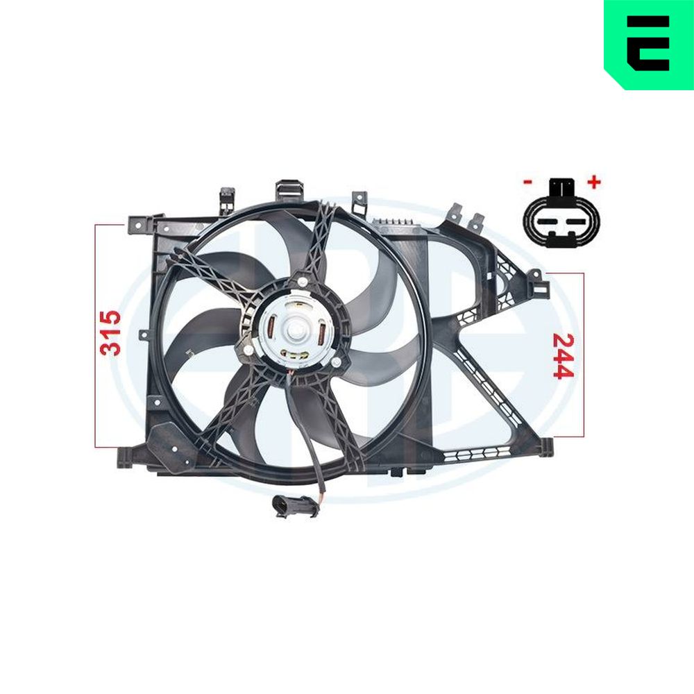 Fan, radiator - 352128 ERA