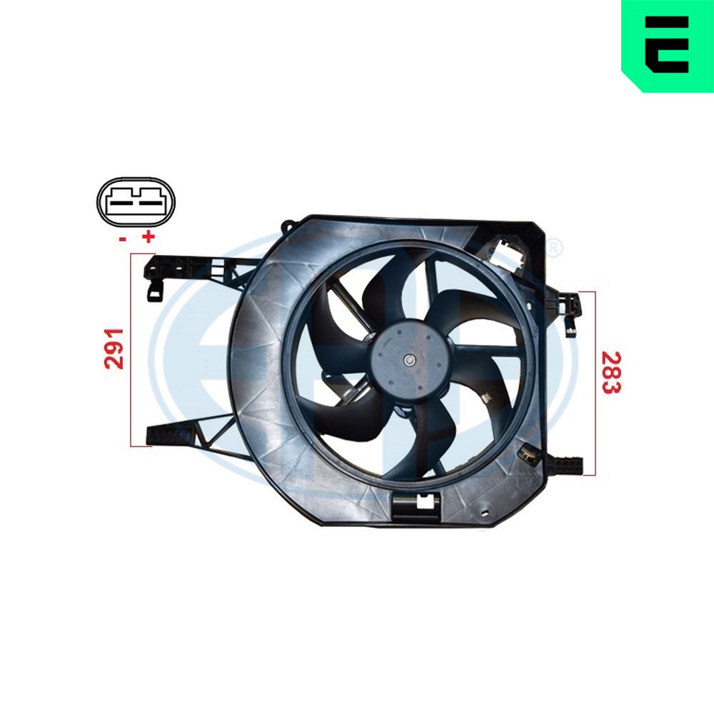 Ventola, Raffreddamento motore - 352142 ERA