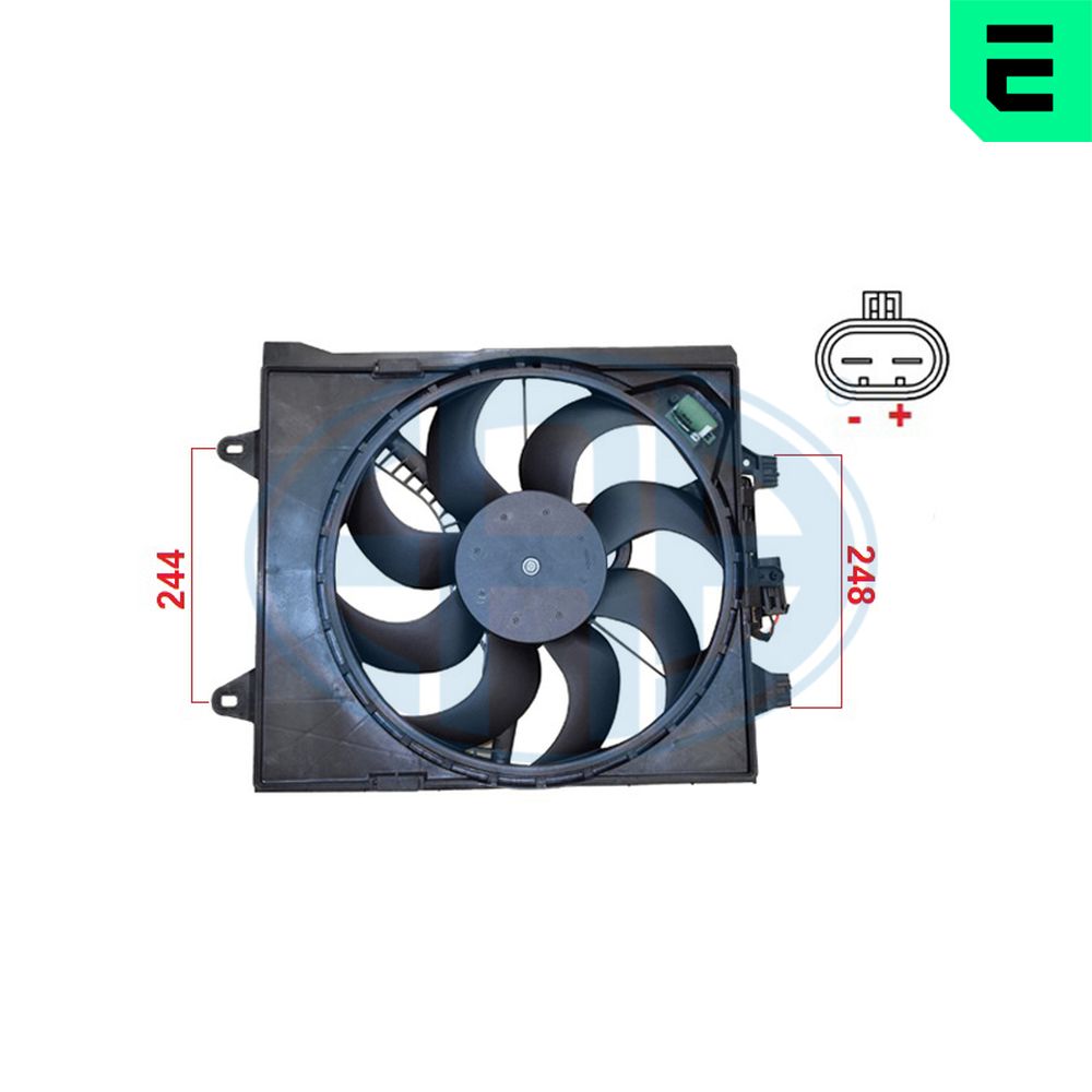 Fan, radiator - 352148 ERA