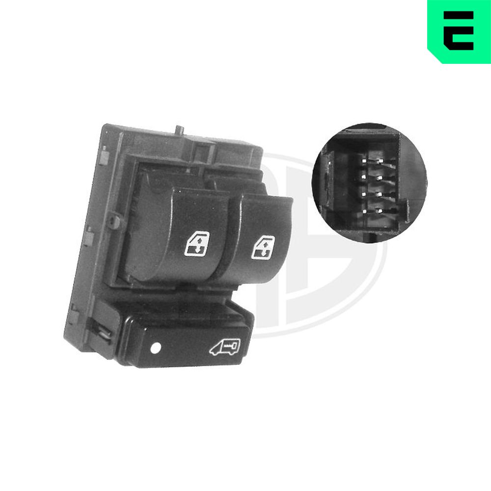 Switch, window regulator - 662408 ERA