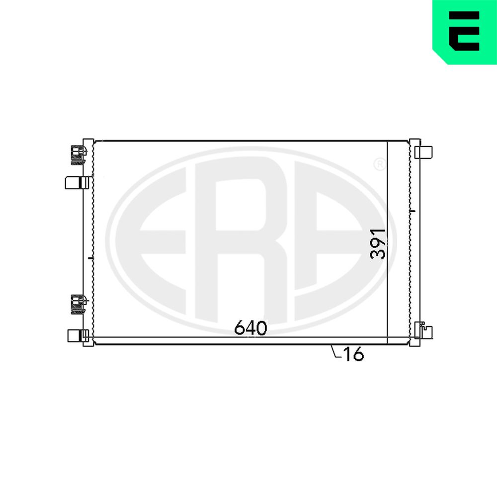 Condensatore, Climatizzatore - 667021 ERA