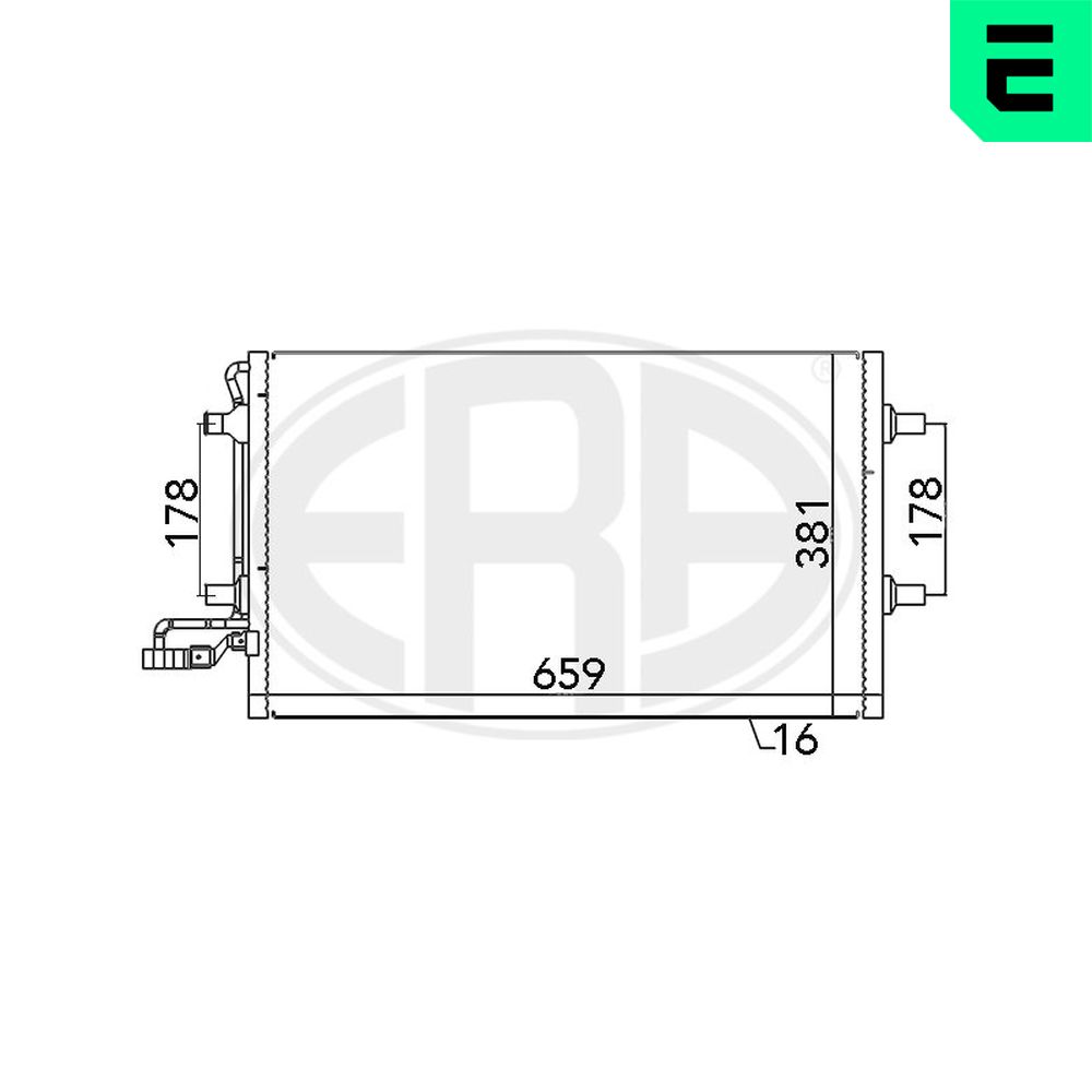 Condensatore, Climatizzatore - 667027 ERA
