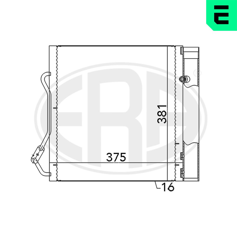 Condensatore, Climatizzatore - 667042 ERA