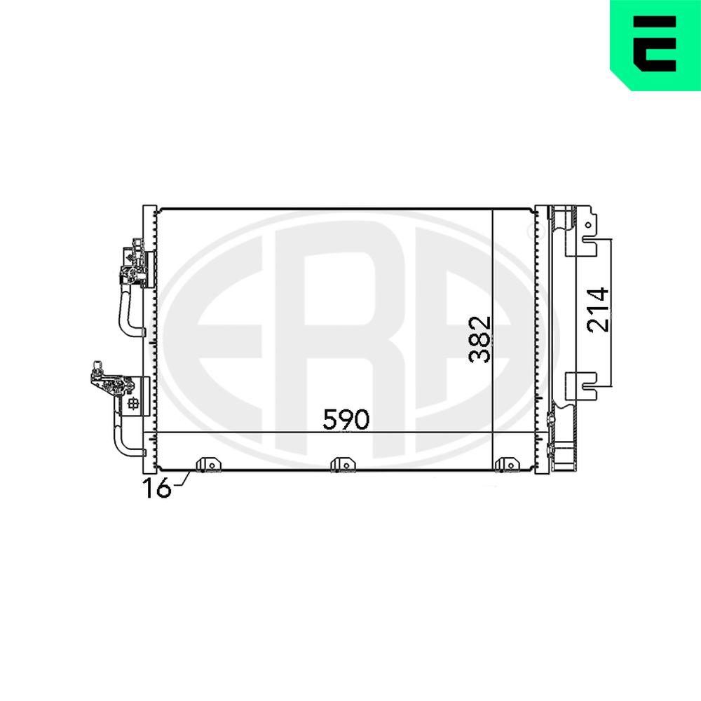 Condensatore, Climatizzatore - 667056 ERA