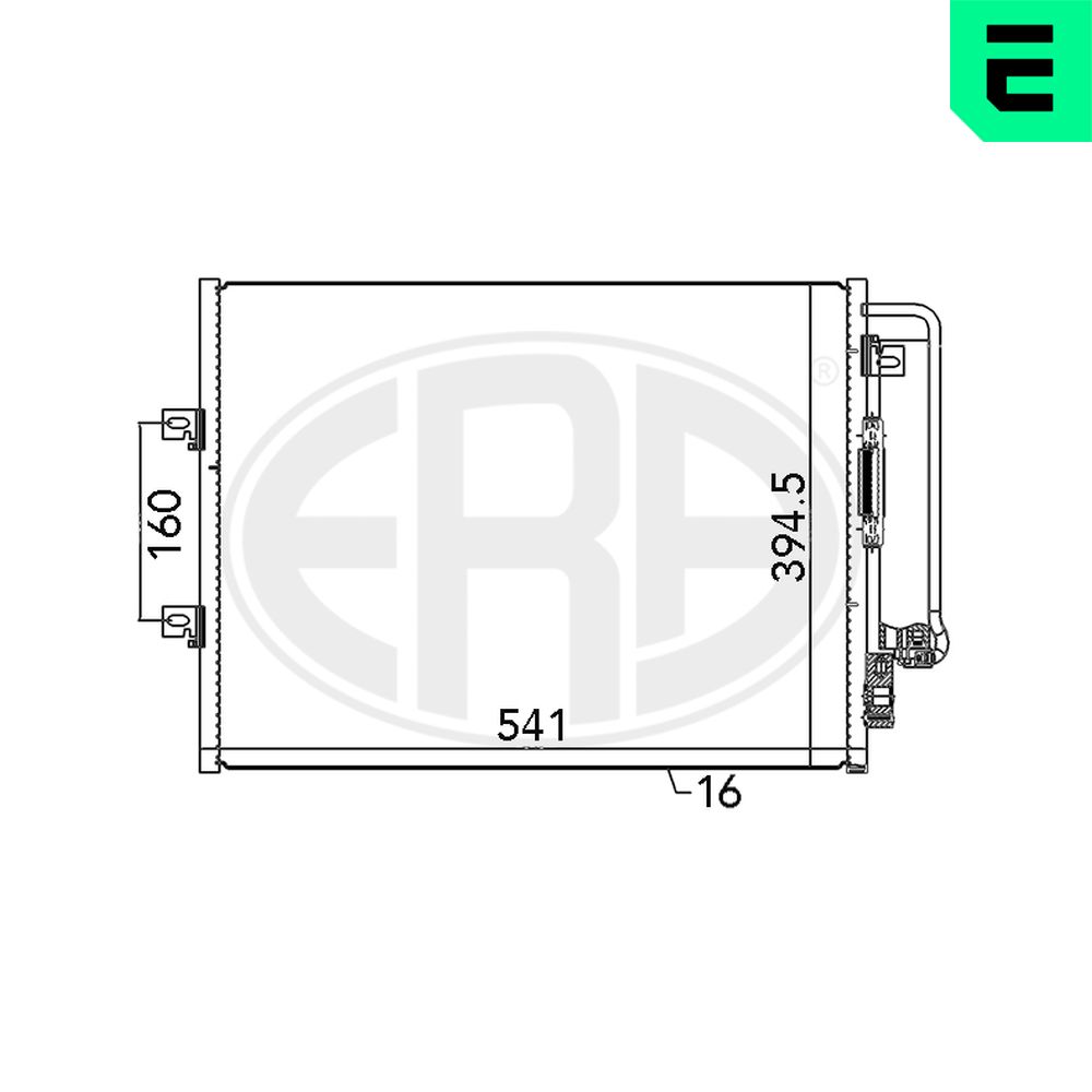 Condensatore, Climatizzatore - 667072 ERA