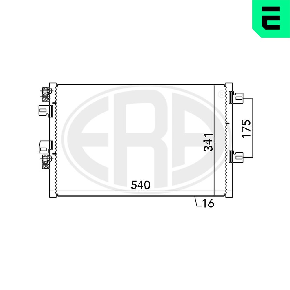 Condensatore, Climatizzatore - 667073 ERA
